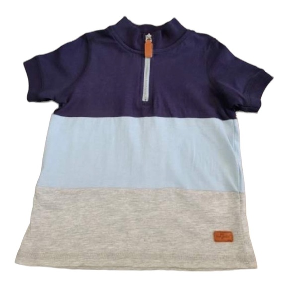 7 For All Mankind Boys Quarter Zip T-Shirt Size 24mths - Picture 1 of 5